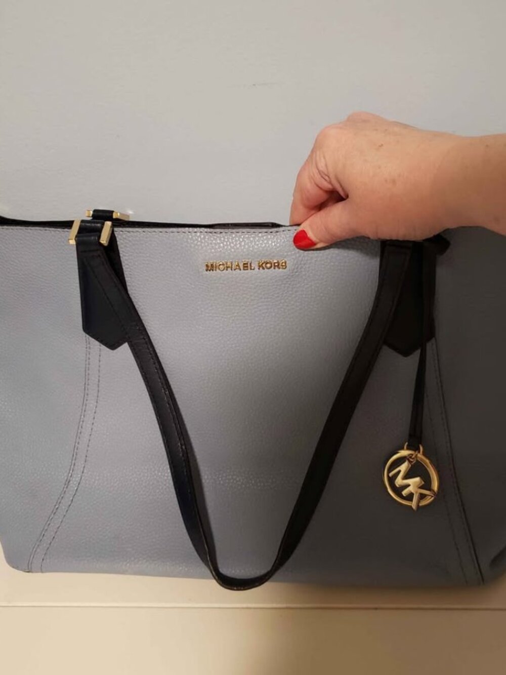 Michael Kors Tote Purse Blue